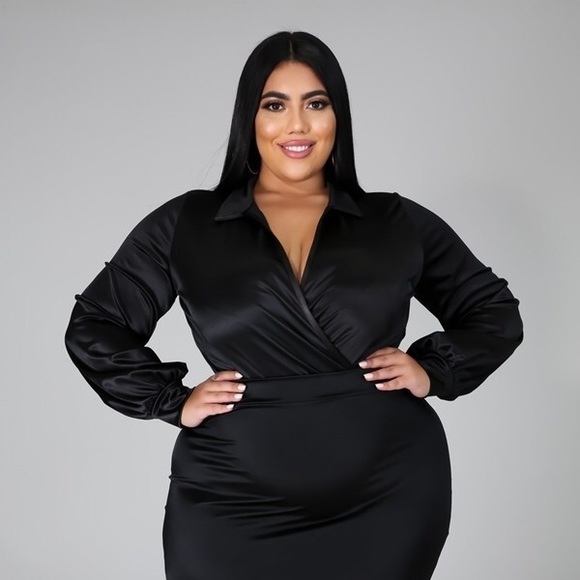 2 PC Plus Royal Skirt Set - Picture 3 of 6